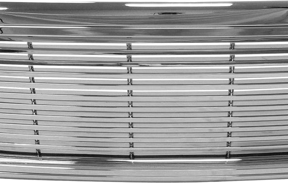 ARMORDILLO® 2004-2008 Ford F-150 Horizontal Style Front Hood Bumper Grille -Chrome