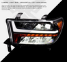 ARMORDILLO® QUAD-PRO Series 2008-2015 Toyota Sequoia LED Projector Headlights -Black Housing