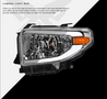 ARMORDILLO® LMP Series 2014-2021 Toyota Tundra Halogen Projector Headlights w/ LumenX Light Bar -Chrome Housing