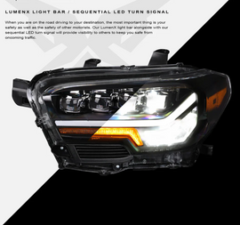 Toyota Truck LEd Headlight Quad-pro Led Headlight assembly for Toyota by Armrodillo