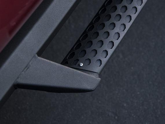 ARMORDILLO® AR DROP STEP 2007-2018 Chevrolet Silverado 1500 Extended Cab Side Steps Running Board - Matte Black