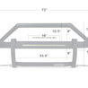 ARMORDILLO® ARX Series 2009-2018 Dodge RAM 1500 Pre-Runner Grille Guard w/ LED Light Bar