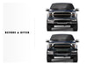 ARMORDILLO® ARX Series 2009-2018 Dodge RAM 1500 Pre-Runner Grille Guard w/ LED Light Bar
