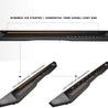 ARMORDILLO® FX SERIES 2007-2018 Chevrolet Silverado 1500 Double Cab Side Steps Running Board w/ LED- Matte Black