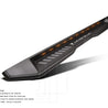 ARMORDILLO® FX SERIES 2007-2018 Chevrolet Silverado 1500 Double Cab Side Steps Running Board w/ LED- Matte Black