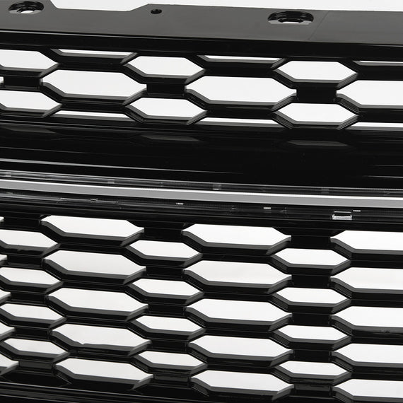 ARMORDILLO® 2021-2024 Ford F-150 LED Mesh Grille -Gloss Black