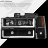 ARMORDILLO® LM Series 1992-1994 Chevrolet Blazer Headlights (Crystal Headlights w/ LumenX Light Bar) -Black Housing
