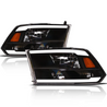 ARMORDILLO® LM Series 2018-2022 Dodge RAM 1500 CLASSIC Headlights (Crystal Headlights w/ LumenX Light Bar) -Black Housing