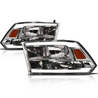 ARMORDILLO® LM Series 2018-2022 Dodge RAM 1500 CLASSIC Headlights (Crystal Headlights w/ LumenX Light Bar) -Chrome Housing