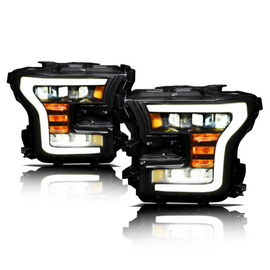 Ford F150 LEd Headlight Tri-pro Led Headlight assembly for F150 by Armrodillo