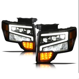 Ford Truck LEd Headlight Tri-pro Led Headlight assembly for Ford by Armrodillo