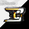 ARMORDILLO® ELITE Series 2018-2020 Ford F-150 LED Projector Headlights -Black Bezel Housing
