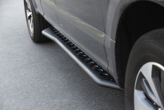 ARMORDILLO® RS SERIES 2007-2018 Chevrolet Silverado 1500 Double Cab Side Steps Running Board - Texture Black