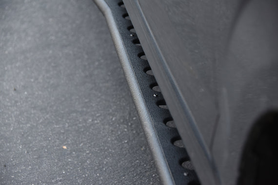 ARMORDILLO® RS SERIES 2007-2018 Chevrolet Silverado 1500 Double Cab Side Steps Running Board - Texture Black