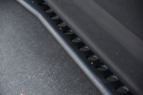 ARMORDILLO® RS SERIES 2007-2018 Chevrolet Silverado 1500 Double Cab Side Steps Running Board - Texture Black