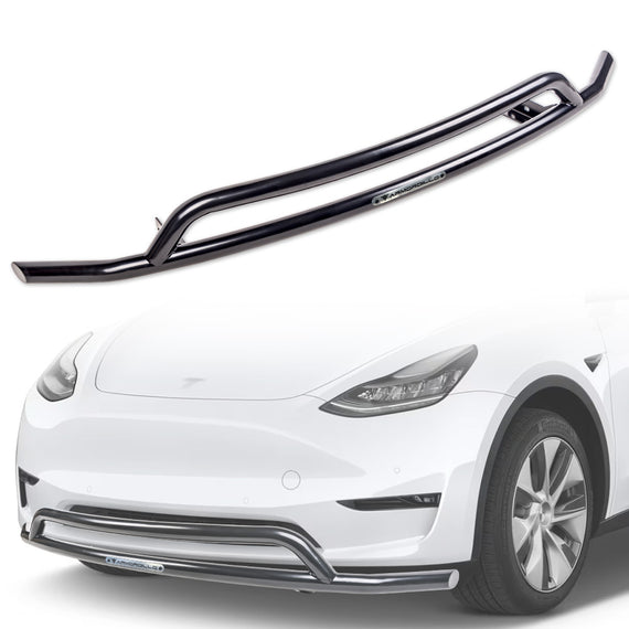 ARMORDILLO® 2020-2024 Tesla Model Y Front Bumper Guard -Black