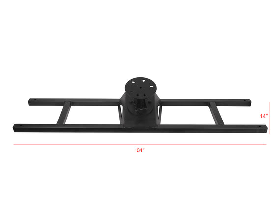 ARMORDILLO® CR1 Tire Carrier Rack Attachment (For CR1 Chase Rack Full Size Truck)