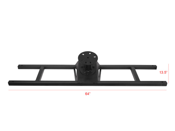 ARMORDILLO® CR1 Tire Carrier Rack Attachment (For CR1 Chase Rack Mid Size Truck)