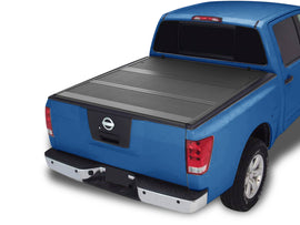 Armordillo Hard Aluminum Truck Bed Cover for Nissa Titan 2004-2015 with Quick Latch Lock Tonneau Cover.