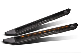 Nerf Bars For Nissan Truck Side Steps. Heavy Duty Nerf Bar FX Running Board with LED For Nissan made by Armordillo