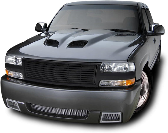 ARMORDILLO® 2000-2006 Chevrolet Tahoe Horizontal Style Front Grille -Matte Black