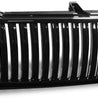 ARMORDILLO® 1999-2002 Chevrolet Silverado 2500 Vertical Style Front Hood Bumper Grille -Gloss Black