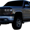 ARMORDILLO® 1999-2002 Chevrolet Silverado 2500 Vertical Style Front Hood Bumper Grille -Gloss Black