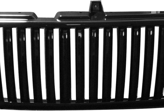 ARMORDILLO® 1999-2002 Chevrolet Silverado 2500 Vertical Style Front Hood Bumper Grille -Gloss Black