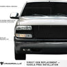 ARMORDILLO® 2000-2006 Chevrolet Suburban Mesh Style Front Grille -Matte Black