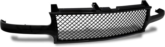 ARMORDILLO® 2000-2006 Chevrolet Suburban Mesh Style Front Grille -Gloss Black
