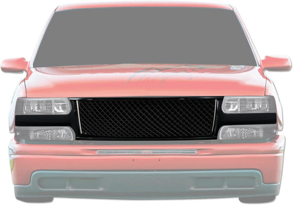 ARMORDILLO® 2000-2006 Chevrolet Suburban Mesh Style Front Grille -Gloss Black