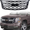 ARMORDILLO® 2015-2020 Chevrolet Suburban Dynamic Sequential LED Front Grille -Gloss Black