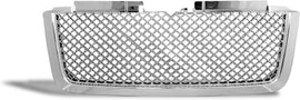 ARMORDILLO® 2006-2009 Chevrolet Trailblazer Mesh Style Front Hood Bumper Grille -Chrome
