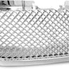 ARMORDILLO® 2006-2009 Chevrolet Trailblazer Mesh Style Front Hood Bumper Grille -Chrome
