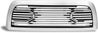 ARMORDILLO® 2013-2018 Dodge RAM 1500 Big Horn Horizontal Style Front Hood Bumper Grille -Chrome