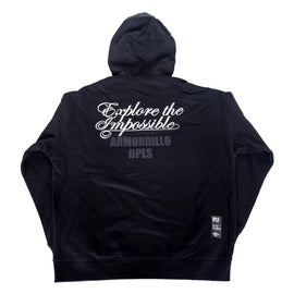 Armordillo Explore the impossible zip up hoodie