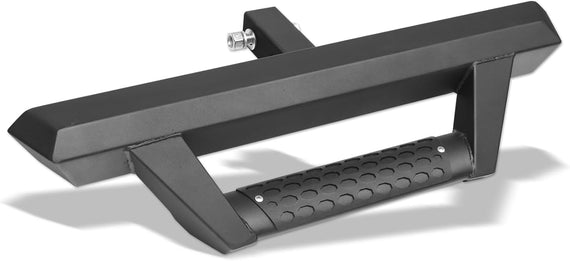 ARMORDILLO® Universal Fit AR Drop Step Rear Steel Hitch Step -Satin Black