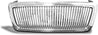 ARMORDILLO® 2004-2008 Ford F-150 Vertical Style Front Hood Bumper Grille -Chrome