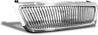 ARMORDILLO® 2004-2008 Ford F-150 Vertical Style Front Hood Bumper Grille -Chrome
