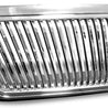 ARMORDILLO® 2004-2008 Ford F-150 Vertical Style Front Hood Bumper Grille -Chrome