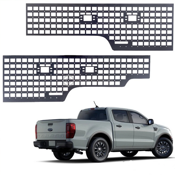 ARMORDILLO® 2024-2025 Ford Ranger 5' Bed Steel Molle Panels -2pc