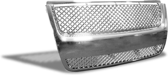 ARMORDILLO® 2007-2010 Ford Explorer Sport Trac Mesh Style Front Grille -Chrome