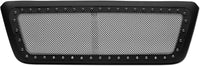 ARMORDILLO® 2004-2008 Ford F-150 RVT Rivet Bolt Steel Wire Mesh Style Front Grille -Matte Black