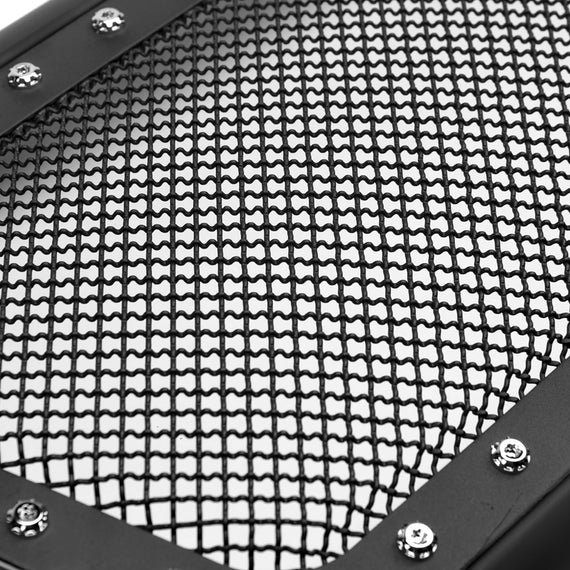 ARMORDILLO® 2004-2008 Ford F-150 RVT Rivet Bolt Steel Wire Mesh Style Front Grille -Matte Black