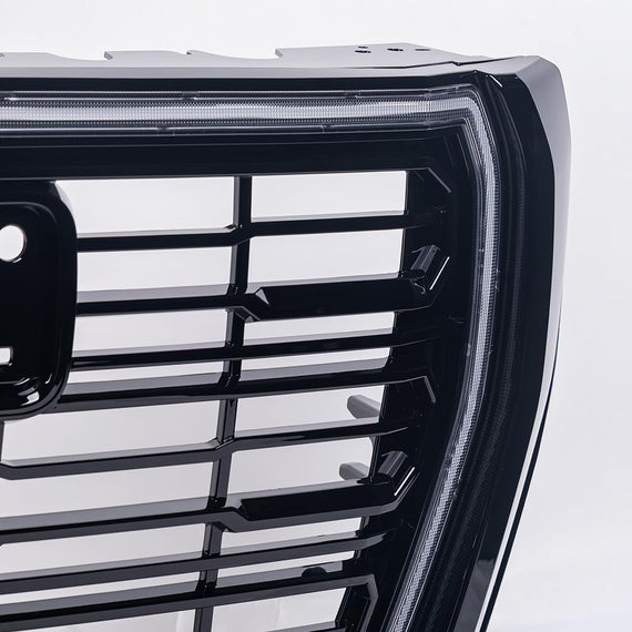 ARMORDILLO® 2021-2024 GMC Yukon/Yukon XL/Denali Dynamic Sequential LED Front Grille -Gloss Black