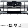 ARMORDILLO® 2021-2024 GMC Yukon/Yukon XL/Denali Dynamic Sequential LED Front Grille -Gloss Black