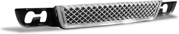 ARMORDILLO®  2007-2014 GMC Yukon / Yukon XL / Denali Mesh Style Lower Front Grille -Chrome