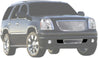 ARMORDILLO®  2007-2014 GMC Yukon / Yukon XL / Denali Mesh Style Lower Front Grille -Chrome