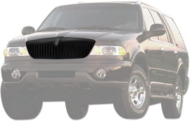 ARMORDILLO® 1998-2002 Lincoln Navigator Vertical Style Front Hood Bumper Grille -Gloss Black