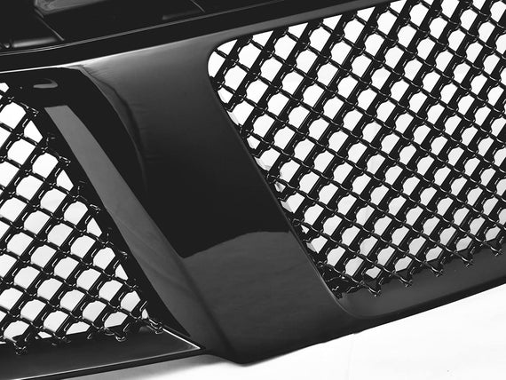 ARMORDILLO® 2004-2007 Nissan Armada Mesh Style Front Grille -Gloss Black